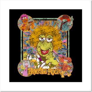 Trippy Fraggle Rock vintage Posters and Art